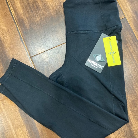 Womens Black Leggings - Picture 1 of 2